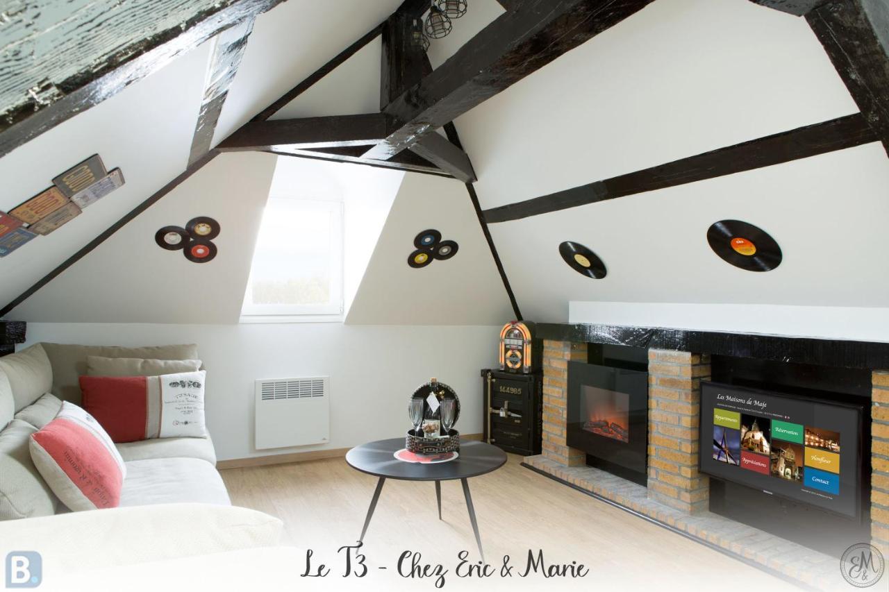 Les Maisons De Maje - Le T2-T3 Honfleur Phòng bức ảnh